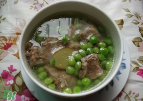 豌豆和排骨能一起燉嗎？豌豆和排骨能一起吃嗎？