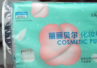 麗麗貝爾化妝棉綠色和白色那個好？麗麗貝爾綠色和白色對比