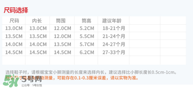 mikihouse涼鞋尺碼對(duì)照表 mikihouse涼鞋尺碼怎么選？