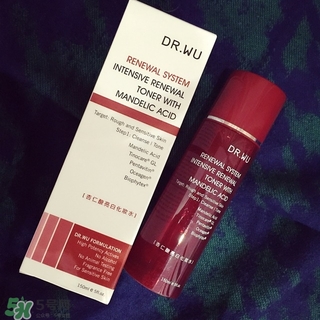 dr.wu杏仁酸亮白化妝水怎么樣？dr.wu杏仁酸化妝水功效