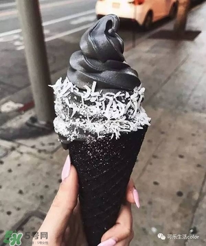 炭黑冰淇淋好吃嗎？炭黑冰淇淋哪里買？