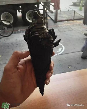 炭黑冰淇淋好吃嗎？炭黑冰淇淋哪里買？