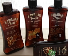 hawaiian tropic夏威夷美黑油黑鬼油怎么用？
