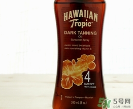 hawaiian tropic夏威夷美黑油黑鬼油怎么用？