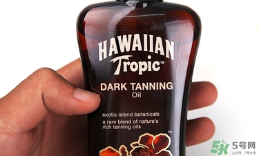 hawaiian tropic夏威夷美黑油黑鬼油怎么用？