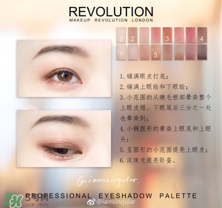 makeup revolution眼影怎么樣？makeup revolution眼影好用嗎？