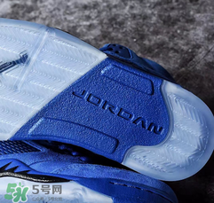 air jordan5麂皮皇家藍(lán)正品多少錢？喬丹5代藍(lán)麂皮專柜價格