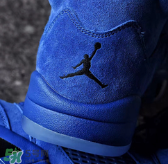 air jordan5麂皮皇家藍(lán)正品多少錢？喬丹5代藍(lán)麂皮專柜價格