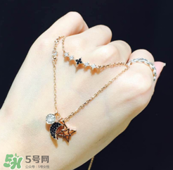施華洛世奇星月項(xiàng)鏈多少錢？施華洛世奇星月雙鏈專柜價(jià)格