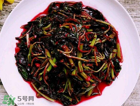 莧菜為什么會掉色？紅莧菜為什么會掉色？