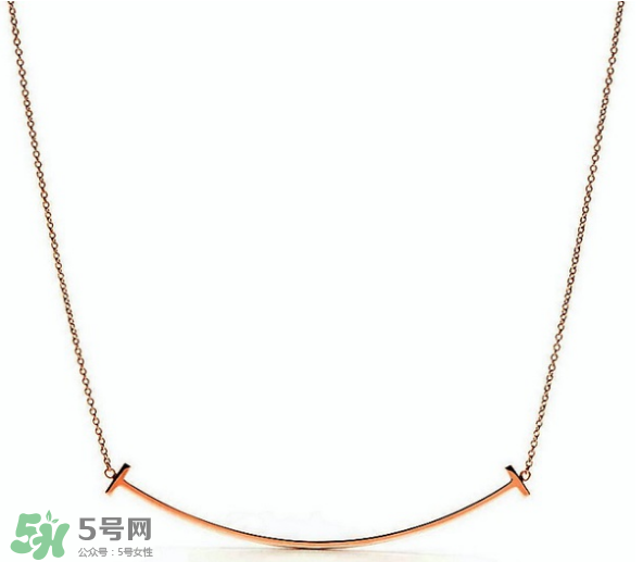 Tiffany t笑臉項鏈專柜價格 Tiffany t項鏈多少錢？
