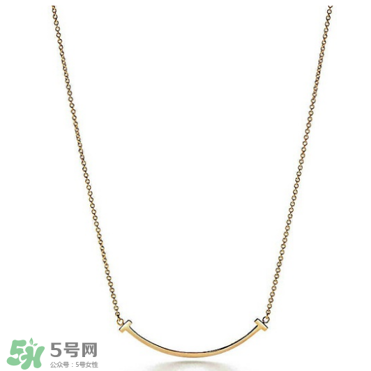 Tiffany t笑臉項鏈專柜價格 Tiffany t項鏈多少錢？