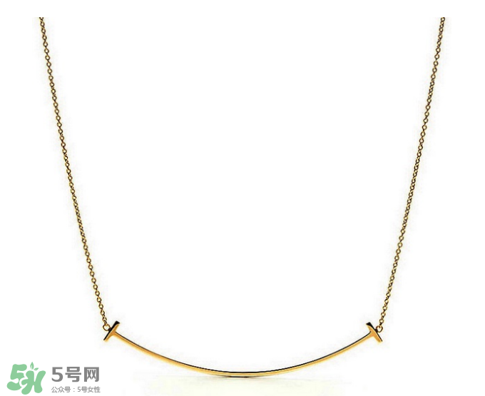 Tiffany t笑臉項鏈專柜價格 Tiffany t項鏈多少錢？