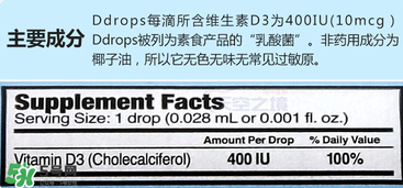 ddrops d3有副作用嗎？ddrops d3有不良反應嗎？