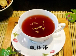 酸梅湯不能和什么一起吃？酸梅湯和什么食物相克？