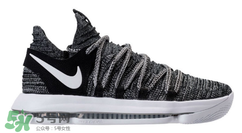 nike kd 10 oreo多少錢？耐克杜蘭特10代奧利奧配色專柜價格