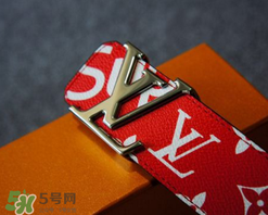 supreme與lv聯(lián)名皮帶多少錢？supreme lv聯(lián)名腰帶專柜價格