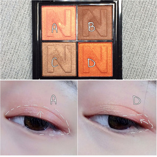 novo眼影好用嗎？novo眼影試色與用法