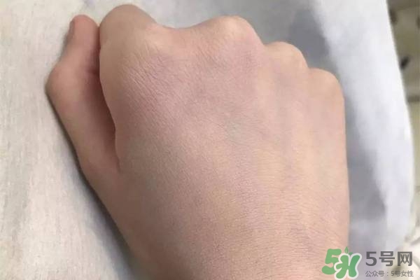 郁美凈粉底霜怎么樣？郁美凈粉底霜色號(hào)試色