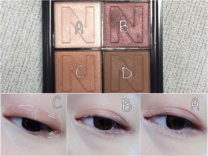 novo眼影好用嗎？novo眼影試色與用法