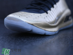 under armour curry4 parade怎么樣？庫里第四代戰(zhàn)靴金屬色細(xì)節(jié)照片