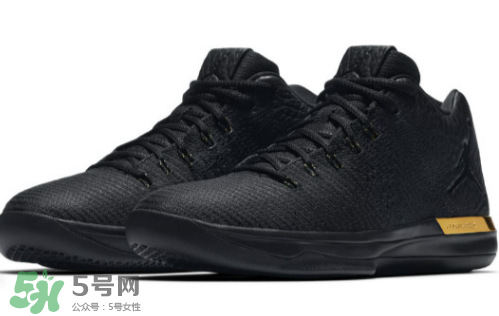 air jordan 31 low黑金配色怎么樣？aj31 low黑金好看嗎？