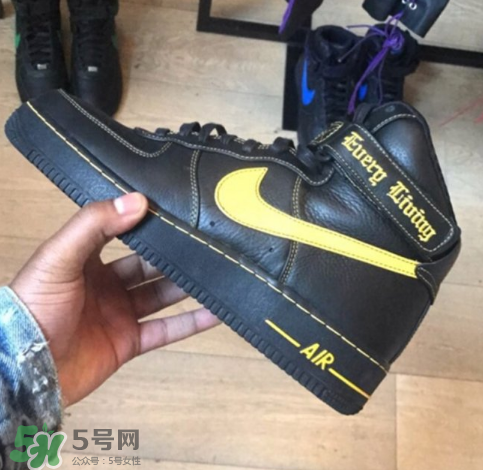 vlone與nike air force 1high聯(lián)名款運(yùn)動(dòng)鞋配色有哪幾種？