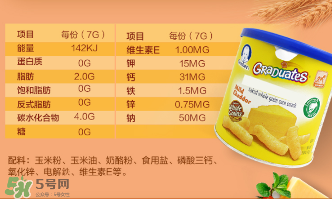 嘉寶泡芙條有鹽嗎？嘉寶泡芙條含不含鹽？