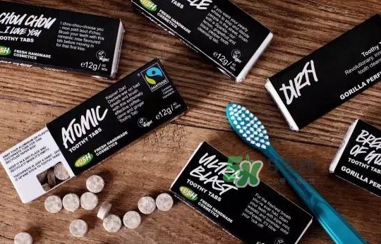 lush牙膏粒怎么用？lush牙膏粒使用方法