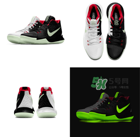歐文同款黑白鴛鴦夜光kyrie 3怎么定制_在哪里買？