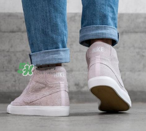 nike blazer mid粉色麂皮多少錢_在哪買？