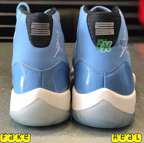 air jordan 11北卡藍(lán)真假怎么分辨？aj11北卡藍(lán)真假鑒定