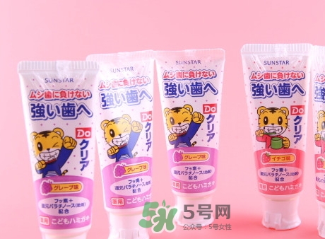 sunstar巧虎牙膏可吞咽嗎？巧虎牙膏幾歲可以用