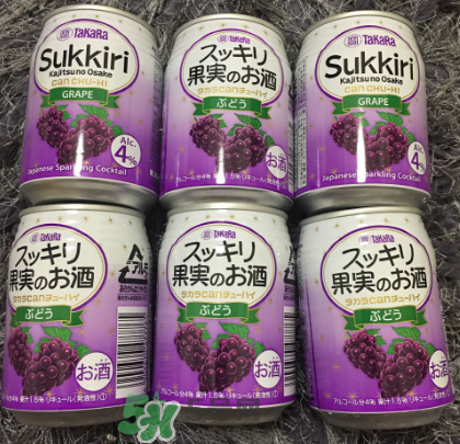 日本takara加氣雞尾酒好喝嗎？takara加氣雞尾酒有幾個(gè)口味？
