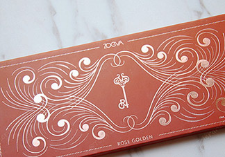 zoeva玫瑰金眼影盤怎么畫？zoeva rose golden畫法教程