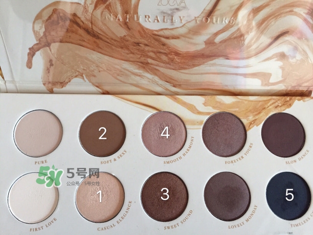 zoeva naturally yours眼影盤怎么畫？naturally yours教程