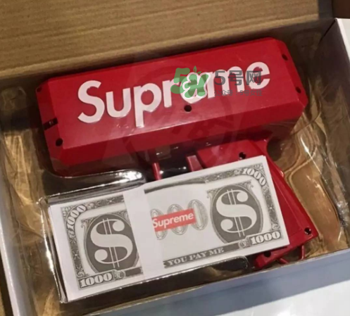 supreme噴錢(qián)槍多少錢(qián)？supreme鈔票槍價(jià)格