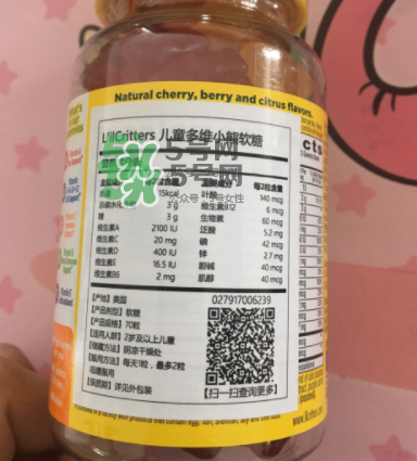 l'li critters麗貴小熊糖有哪幾款？l'li critters麗貴小熊糖種類介紹