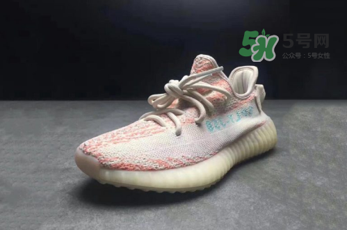 adidas yeezy boost 350 v2 chalk coral粉斑馬是真的嗎？