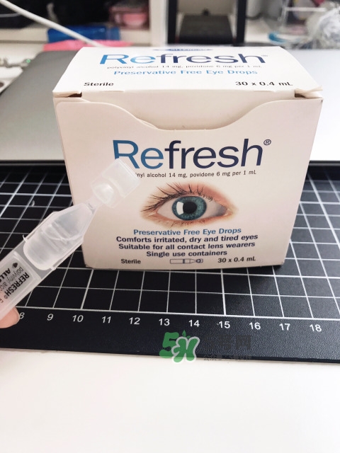 refresh人工淚液眼藥水怎么用？refresh眼藥水說明書