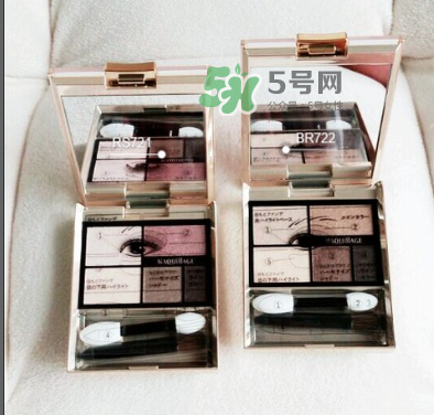 Maquillage心機(jī)眼影試色  Maquillage心機(jī)五色眼影怎么樣？