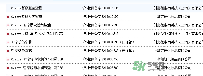 c.more皙摩牌子怎么樣？c.more曝光騙局