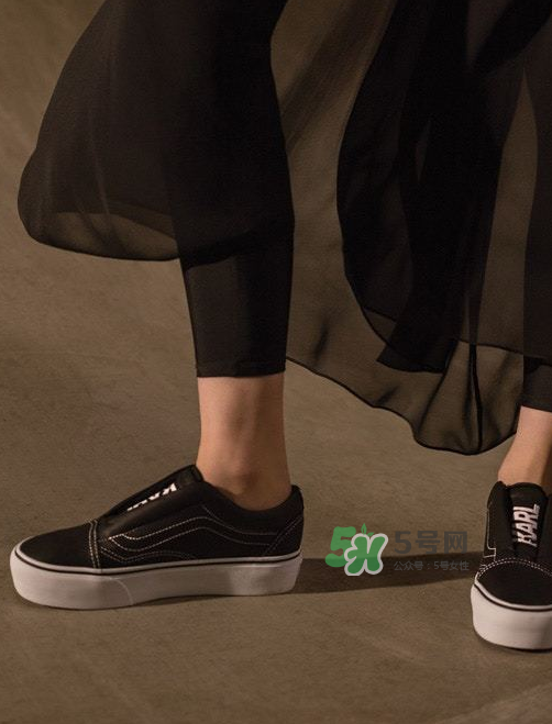 vans與老佛爺karl lagerfeld聯(lián)名鞋子上腳效果怎么樣？