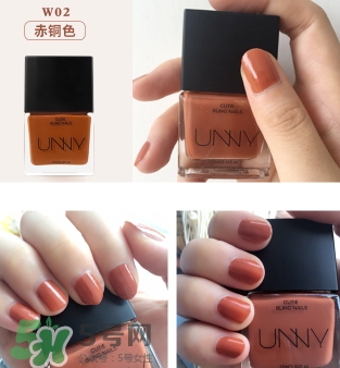 unny可撕拉指甲油怎么樣？unny可撕指甲油試色