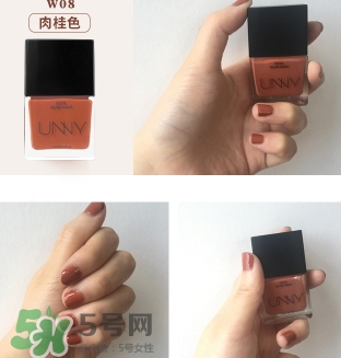 unny可撕拉指甲油怎么樣？unny可撕指甲油試色