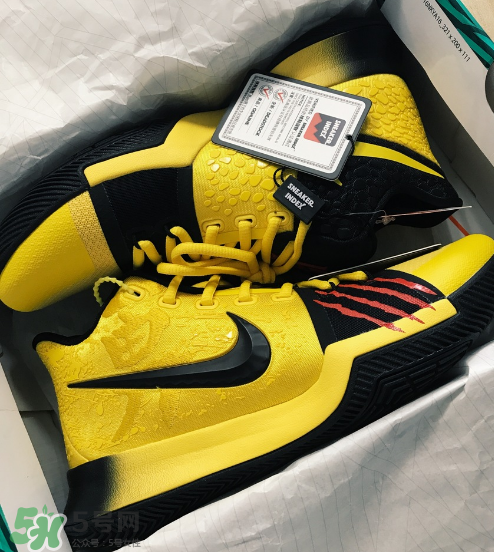 nike kyrie3 mamba mentality怎么樣？歐文3李小龍配色開(kāi)箱測(cè)評(píng)