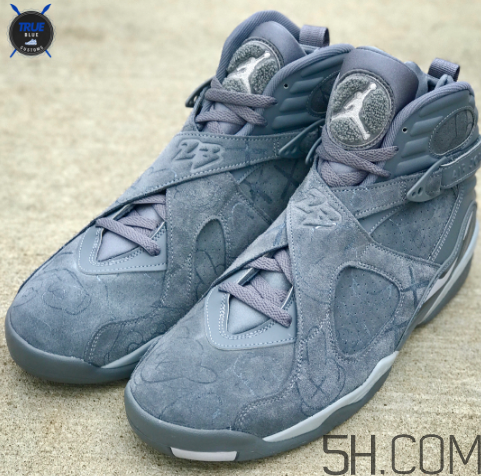kaws與air jordan 8聯(lián)名實物什么樣？