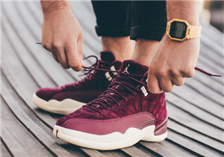 air jordan 12 bordeaux紅酒配色上腳效果怎么樣？