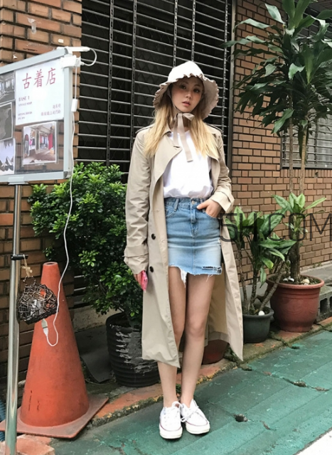 卡其色風(fēng)衣配什么鞋子？卡其色風(fēng)衣搭配鞋子圖片