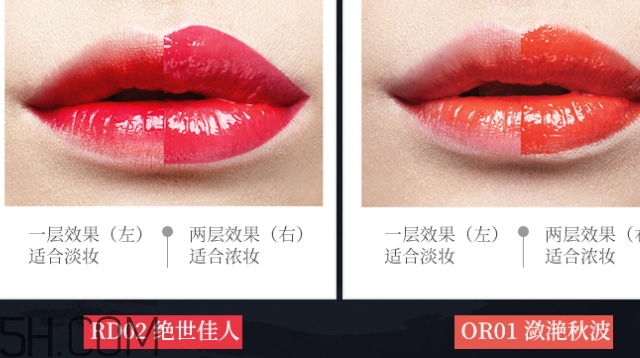 百雀羚唇彩怎么樣？百雀羚唇彩色號試色